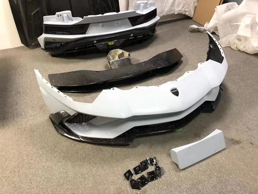 Dla Lamborghini Aventador LP700 Carbon Fiber Body Kit LP740 Style przednie i tylne spoilery zderzaka