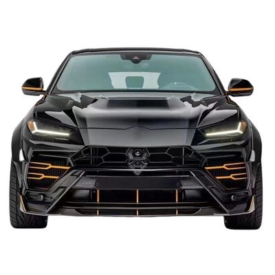 Dla Lamborghini Urus Włókno węglowe Zestaw korpusu Urus Zmodernizowany styl VORS Włókno węglowe przednie usta Dyfuzor spoiler Hood z szerokim ciałem