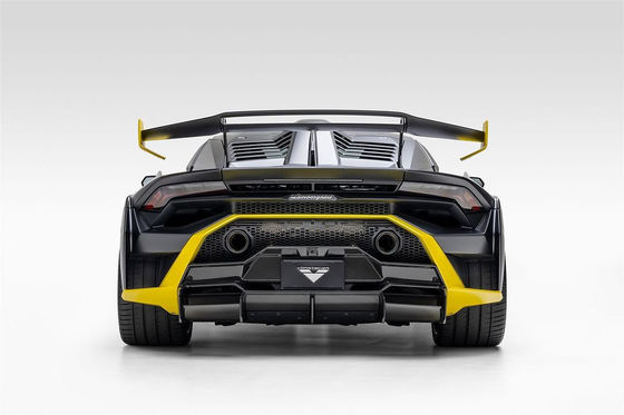 Dla Lamborghini STO Włókno węglowe zestaw nadwozia STO Modernizowany Vors Style Front Lip Diffuser Side Skirt Hood