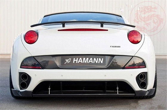 Dla Ferrari California Carbon Fiber Body Kit California Zmodernizowany do Hamann-style Front Shovel Rear Diffuser Spoiler
