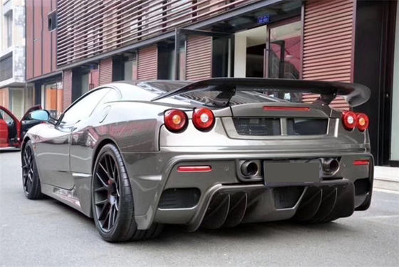Dla Ferrari F430 Body Kit F430 Modernizowany styl ASI przednie i tylne zderzaki spoiler F430 Carbon Fiber Body Kit