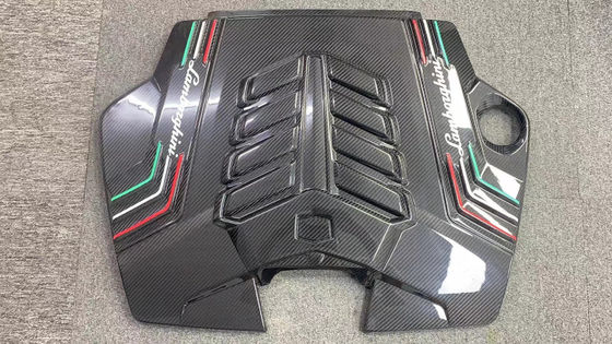 2019 Czarny Lamborghini Body Kit Suche Carbon Fiber Engine Wewnętrzna tarcza ochronna