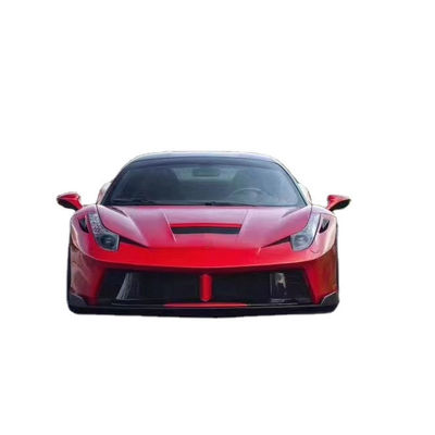 Dla Ferrari 458 Zestaw nadwozia z włókna węglowego 458 Modernizowany styl PD przedni i tylni zderzak spoiler z kapeluszem nadwozia