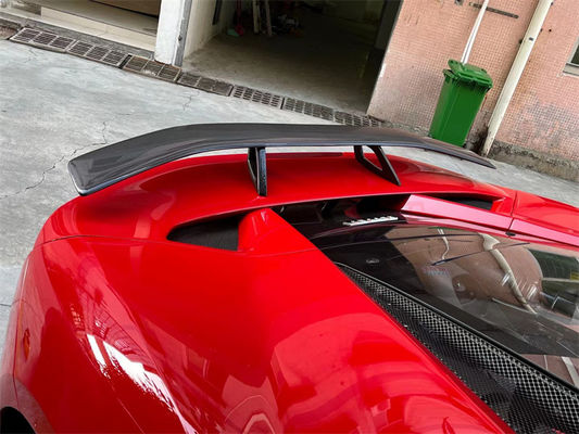 Dla Ferrari F8 Spoiler z włókna węglowego F8 Zmodernizowany Novi Style Spoiler z włókna węglowego