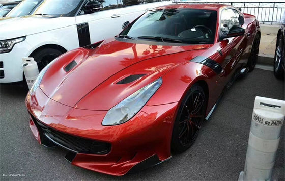 Dla Ferrari F12 Carbon Fiber Hood F12 Modernizowany zestaw nadwozia TDF Style Carbon Fiber Hood