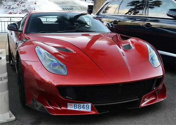 Dla Ferrari F12 Carbon Fiber Hood F12 Modernizowany zestaw nadwozia TDF Style Carbon Fiber Hood