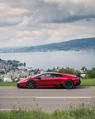 Włókno węglowe Lamborghini Murcielago Lp640 Body Kit LP670-Style Spoiler