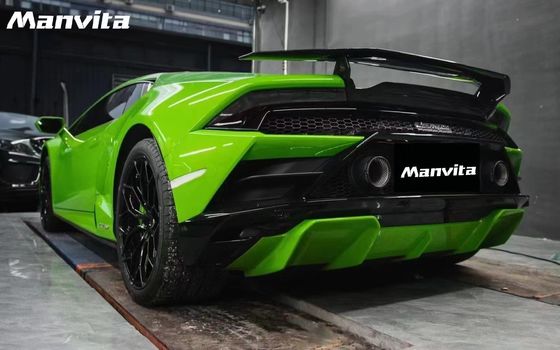 LP580 LP610 Lamborghini Huracan Evo Body Kit Tecnica Style Węglowe skrzydła spoiler