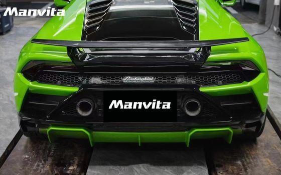 LP580 LP610 Lamborghini Huracan Evo Body Kit Tecnica Style Węglowe skrzydła spoiler