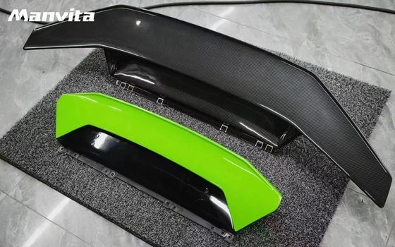 LP580 LP610 Lamborghini Huracan Evo Body Kit Tecnica Style Węglowe skrzydła spoiler
