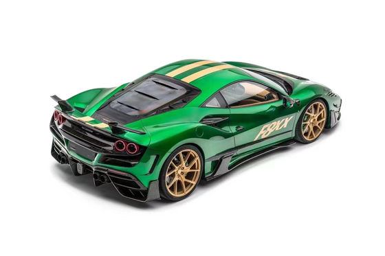 Dla Ferrari F8 Zestaw nadwozia z włókna węglowego F8 Modernizacje w stylu MSY Zestaw nadwozia z przednim i tylnym zderzakiem spoiler Hood