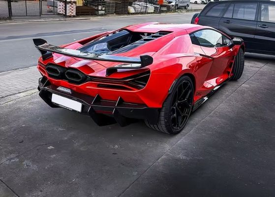 Revuelto Lamborghini Body Kit DMC Style Czerwony Włókno Węglowe