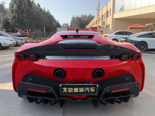 Spoiler z włókien węglowych Spoiler z włókien węglowych dla Ferrari SF90 SF90 Modernizowany styl OEM Spoiler Tail