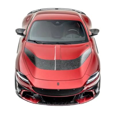 Do Ferrari Roma Carbon Fiber Body Kit Roma Upgrades MSY Style Przedni i tylny zderzak spoiler Hood Body Kit