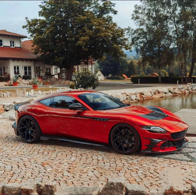 Do Ferrari Roma Carbon Fiber Body Kit Roma Upgrades MSY Style Przedni i tylny zderzak spoiler Hood Body Kit