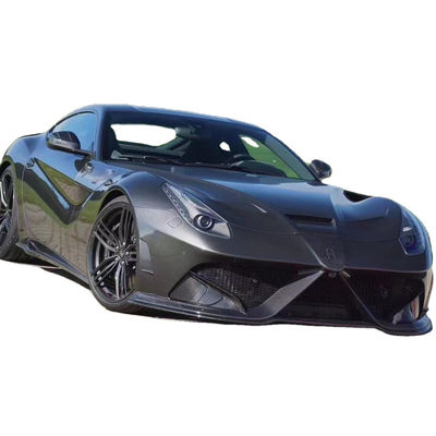 Dla Ferrari F12 Suche Carbon Fiber Body Kit F12 Modernizowany styl MSY Przedni i tylny zderzak spoiler Hood