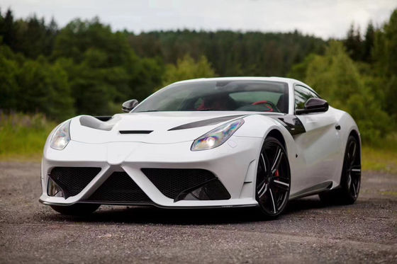 Dla Ferrari F12 Suche Carbon Fiber Body Kit F12 Modernizowany styl MSY Przedni i tylny zderzak spoiler Hood