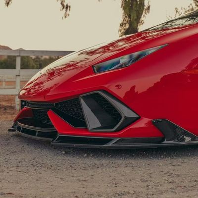Zastąpić Lamborghini Universal Wide Body Kits LP610 Huracan Evo Body Kit Front Lip Air Intake