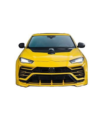 Żółty Lamborghini Urus Body Kit Włókno węglowe przednia warga