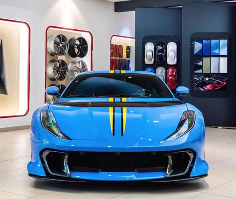 2017 - 2019 812 Body Kit Competizione Style szerokie ciało Ferrari Hood Włókno węglowe