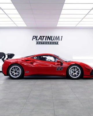 Ferrari 488 Body Kit 488 EVO Style Front Bumper Chin Lip Spoiler