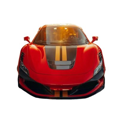 240 X 80 X 50 mm Ferrari Body Kit KEYV Style Front Splitter Diffuser Włókno węglowe