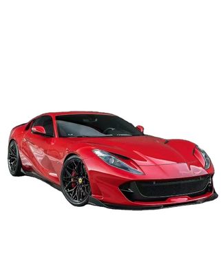 1016 Ferrari Body Kit 812 190mm Włókno węglowe przedni zderzak dyfuzor Spoiler