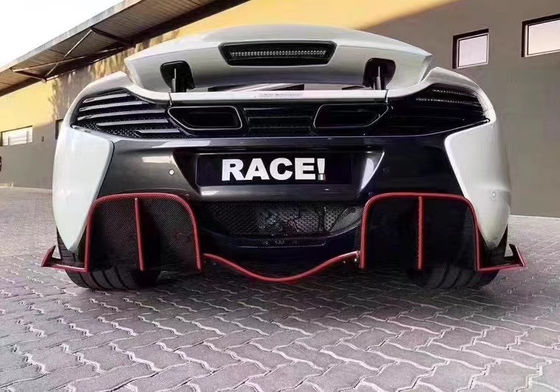 Sprzedaj jak gorące ciastka dla McLaren MP4-12C 625C 650S Węglowodanowy zestaw nadgrodzony 675LT styl Strona spódnica tylny dyfuzor