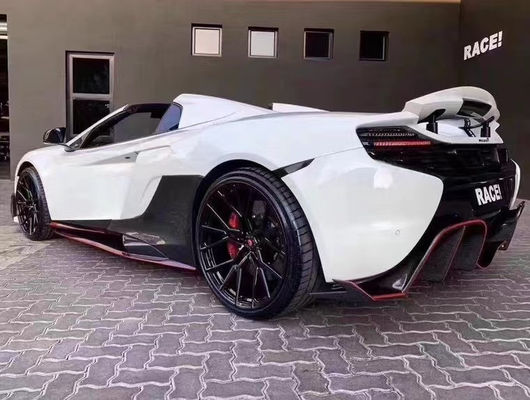 Sprzedaj jak gorące ciastka dla McLaren MP4-12C 625C 650S Węglowodanowy zestaw nadgrodzony 675LT styl Strona spódnica tylny dyfuzor