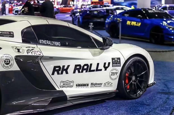 Sprzedaj jak gorące ciastka dla McLaren MP4-12C 625C 650S Węglowodanowy zestaw nadgrodzony 675LT styl Strona spódnica tylny dyfuzor