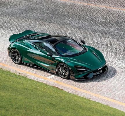 Dla McLaren 720s Body Kit 720S Uaktualnia 765LT Style Carbon Fiber Front and Rear Bumper Spoiler Body Kit