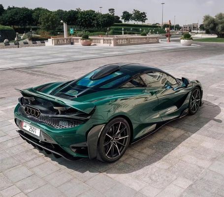 Dla McLaren 720s Body Kit 720S Uaktualnia 765LT Style Carbon Fiber Front and Rear Bumper Spoiler Body Kit
