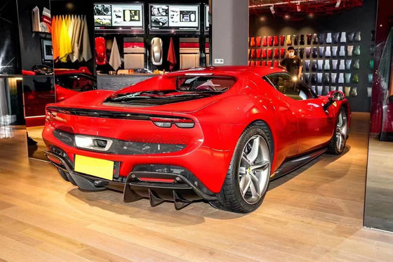 296 Ferrari Widebody Kit OEM Płytka ochronna silnika z włókna węglowego