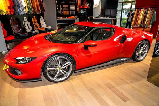 296 Ferrari Widebody Kit OEM Płytka ochronna silnika z włókna węglowego