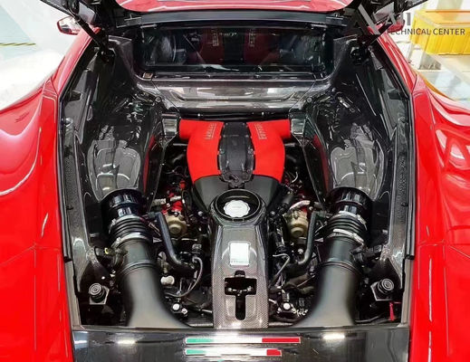 488 Ferrari Body Kit Sucha tarcza silnikowa z włókna węglowego OEM