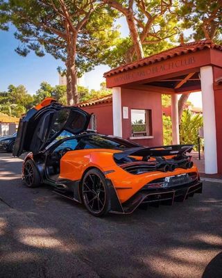 Suche włókna węglowe dla McLaren 720s Carbon Fiber Body Kit 720s Zmodernizowany w stylu MSY Front and Rear Bumper Spoiler Hood