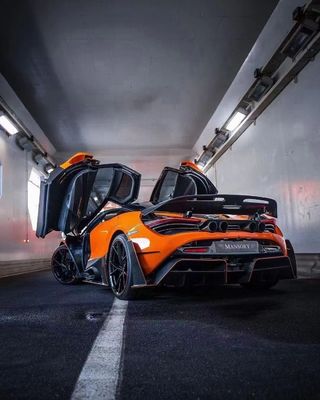 Suche włókna węglowe dla McLaren 720s Carbon Fiber Body Kit 720s Zmodernizowany w stylu MSY Front and Rear Bumper Spoiler Hood