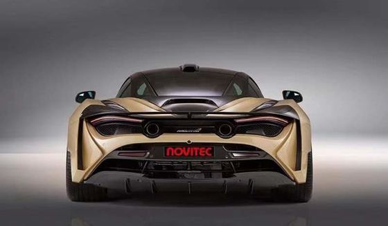 Wylotowy otwór na dach samochodu dla McLarena 720S N Style Włókno węglowe Wylotowy otwór na dach samochodu dla McLarena 720S Coupe 765LT