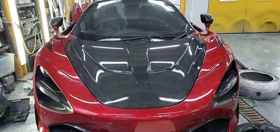 Dla McLaren 720s Carbon Fiber Hood 720s Modernizowany NOVI Style Carbon Fiber Hood Body Kit