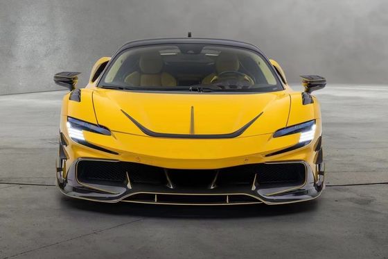 SF90 Ferrari Body Kit MSY Style Włókno węglowe tylny zderzak spoiler ustne