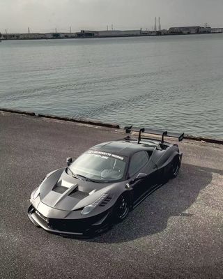 458 Ferrari Body Kit LB Style Przedni i tylny zderzak 2011 - 2014
