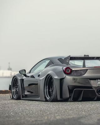 458 Ferrari Body Kit LB Style Przedni i tylny zderzak 2011 - 2014