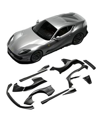 812 Ferrari Body Kit Włókno węglowe Widebody 812 ZE Style Włókno węglowe Arch
