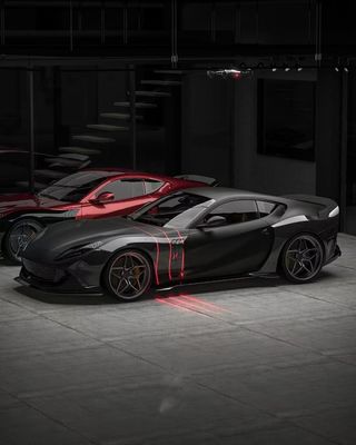 812 Ferrari Body Kit Włókno węglowe Widebody 812 ZE Style Włókno węglowe Arch