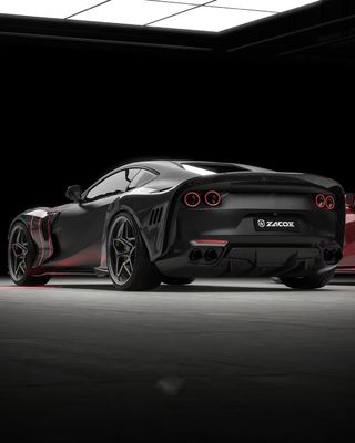812 Ferrari Body Kit Włókno węglowe Widebody 812 ZE Style Włókno węglowe Arch