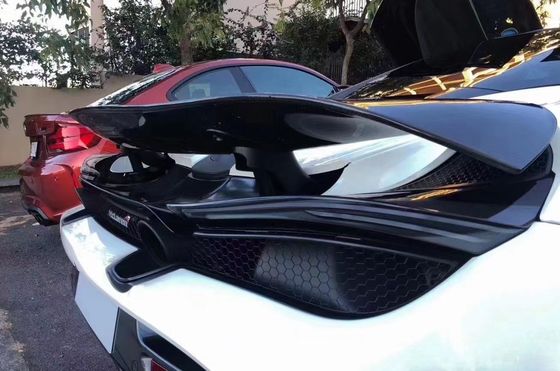 Dla McLaren 720s Spoiler z włókna węglowego 720s Zmodernizowany do VORS Style Carbon Fiber Spoiler Wing