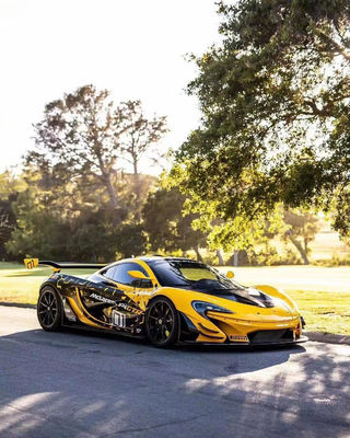 Dla McLaren P1 Body Kit P1 Modernizowany styl GTR przednie i tylne zderzaki spoilery Carbon Fiber Body Kit