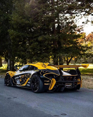 Dla McLaren P1 Body Kit P1 Modernizowany styl GTR przednie i tylne zderzaki spoilery Carbon Fiber Body Kit