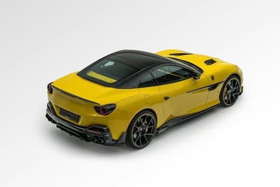 Portofino Retrofit Carbon Body Kit MSY Style Przednia Warga Włókna Węglowego Dyfuzor Spoiler Side