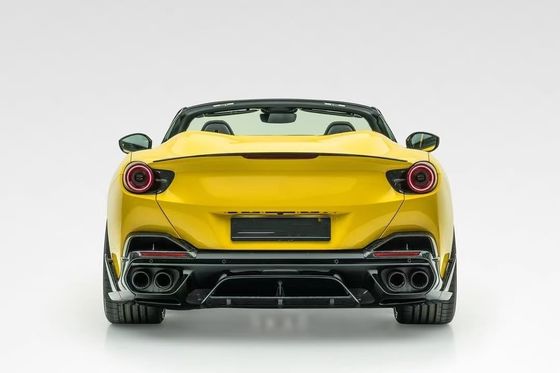 Portofino Retrofit Carbon Body Kit MSY Style Przednia Warga Włókna Węglowego Dyfuzor Spoiler Side